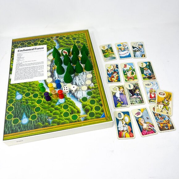 Complete ~ Vintage 1987 Enchanted Forest Treasure Hunt Ravensburger Board Game - Picture 4 of 8